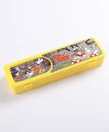 Tom And Jerry Printed Pencil Box (Print and Color May Vary)