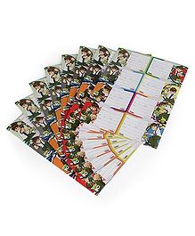 Ben 10 Printed Book Labels - 8 Sheets