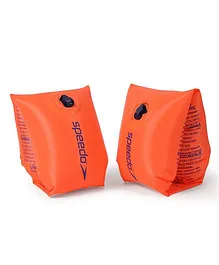 Speedo Sea Squad Inflatable Swimming Armbands - Orange