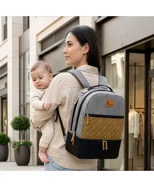 Premium Multipurpose Stylish 3-in-1 Mother Bag| Water Resistant