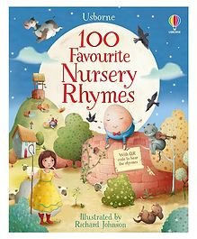 Usborne 100 Favourite Nursery Rhymes storybook by Usborne-English.