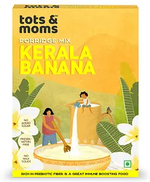 Tots & Moms Foods Kerala Banana Powder First Food - 200 gms