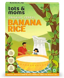 Tots & Moms Foods Banana Rice Cereal  - 200 gms