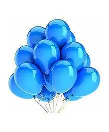 SmartCraft Metallic Balloons Blue- Pack of  100