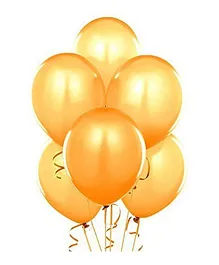 Metallic Balloons Gold- Pack of  100