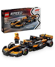 LEGO Speed Champions McLaren F1 Team MCL38 Race Car Vehicle Set 269 pieces- 77251