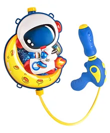 NEGOCIO Astronaut Design Water Gun toy with Back Holding Tank, Leak Proof Water Squirt Gun with Pressure Mechanism for Long Throw- Pack of 1 - Color May Vary