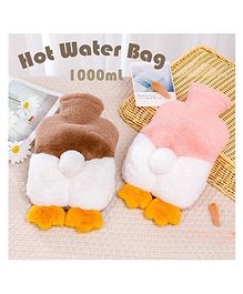 YAMAMA Hot Water Bag with Soft Cover for Pain Relief Heating Pad Hot Water Bottle And Rubber Bottle for Hot Water Bag for Pain Relief, Bottle, Pain Relief Pad Heating Bag 1000  ml  (Pack of 1  Color May Vary)