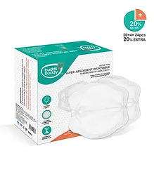 Buddsbuddy Disposable Breast Pads White - Pack of 24