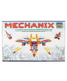Zephyr Plastic Mechanix Planes Multicolor - 180 Pieces