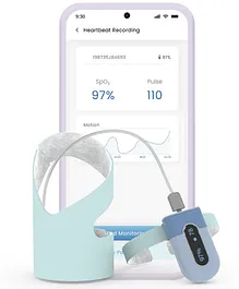 Janitri Navam SPo2 Baby Monitor - Light Blue