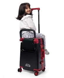 Butt Baby Sit & Go - India's First Cabin Luggage Baby Carrier - Intense Black