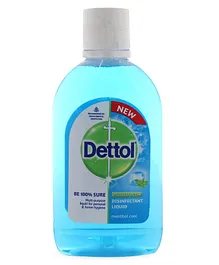 Dettol Liquid Disinfectant for Personal Hygiene Surface Disinfection, Floor Cleaner Menthol Cool- 200 ml