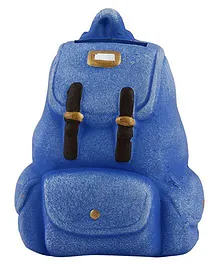 Curtis Toys Ceramic Money Bank Backpack Design - Blue