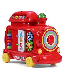Babyhug Learn & Play Train Phone  Interactive Musical Toy with Lights & Fun Sounds for Kids| Free-wheel Vehicle| Hand-eye Co-ordination| Toddler Gifting Option| Pretend Play