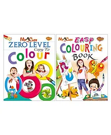 Sawan Zero & Easy Level Coloring Book Pack of 2 - English
