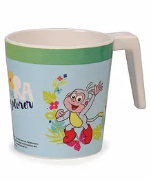 Dora Large Coffee Mug - Off White Green 