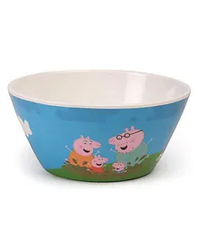 Peppa Pig Cone Bowl - White Blue 