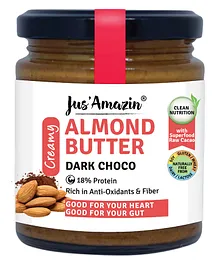 Jus ' Amazin Almond Butter Dark Choco - 200 gms 