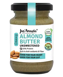 Jus ' Amazin Almond Butter All Natural - 125 gms 