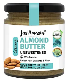 Jus ' Amazin Almond Butter All Naturals - 200 gms