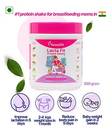 Mamalife Lacta Fit Protein Powder
                              Shake for Feeding Moms. Postpartum Weight
                              Loss (2-4 kgs per month) Better Lactation
                              (in 5 days) Less Body Pain (in 1 week).
                              Whey & Plant Protein Blend. 500g.