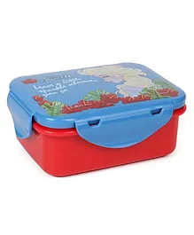 Disney Frozen Square Lunch Box - Red Blue 