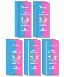 SanNap Baby Diaper Disposal Bags - 250 Pieces