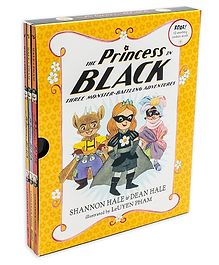The Princess in Black: Three Monster-Battling Adventures Book by Shannon Hale Set of 3 - English