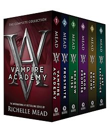 Vampire Academy Box Set 1-6 Story Book by Richelle Mead - English