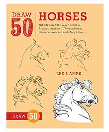 Draw 50 Horses Learning Book By Lee J.Ames - English