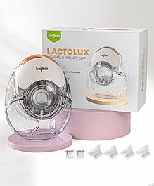 Baybee LactoLux Wearable Electric Breast Pump For Mothers | Portable Breast Pump Electrical with Smart LED Display, 3 Modes,12 Suction Levels, USB Charging & Massage Mode