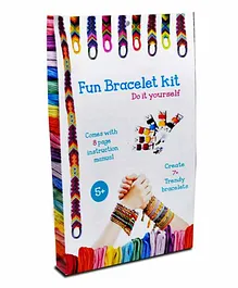 ProjectsforSchool DIY Fun Bracelet Kit - Multicolour