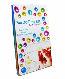 ProjectsforSchool DIY Quilling Kit - Multicolour