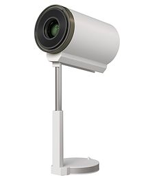 Portronics POR-2311 Beem 520 Smart LED Projector,720p HD Native,2200 Lumens,Ceiling Mountable,Bluetooth & Wi-Fi, Pre-Installed Streaming Apps, 3W Speaker,Adjustable Telescopic Stand(White)