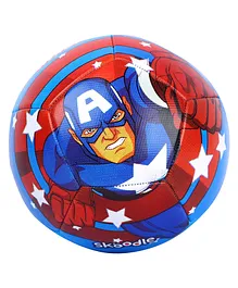 Marvel Captain America Soccer Ball Size 3 - Blue