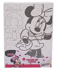 Disney Colour Me Canvas with 6 Tempera Colors - Multicolor