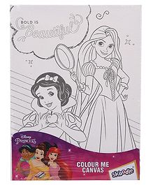 Disney Colour Me Canvas with 6 Tempera Colors - Multicolor