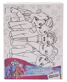 Disney Colour Me Canvas with 6 Tempera Colors - Multicolor