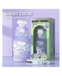 CuddleNest Rabbit Kids Water Bottle - 450 ml