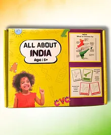 EDUSTAR All About India - Explore India, One State at a Time - Multicolor