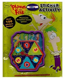 Disney Phineas And Ferb Bumper Sticker Activity - English