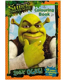 Shrek Forever After 100 Percent Ogre Colouring Book - English