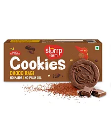 Slurrp Farm No Maida & No Refined
                              Sugarz Choco Ragi Cookies - 88 g