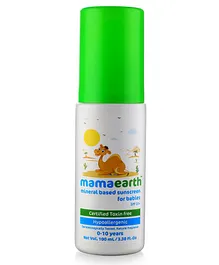 mamaearth Mineral Based Sunscreen For Babies - 100 ml