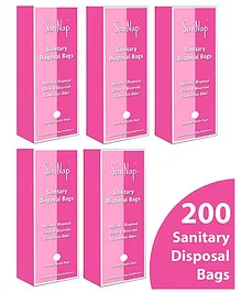 SanNap Sanitary Disposal Bags Pack of 5 - 40 Bags Each