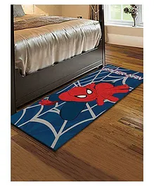 Marvel Spider Man Theme Runner Carpet - Indigo Red