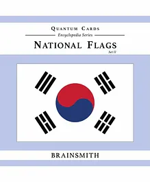 Brainsmith National Flags Flash Cards - 10 cards