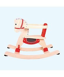 wooden rocking horse for baby online india