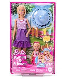 Barbie Family & Friends Dolls & Accessories Playset Purple - Height 29 cm